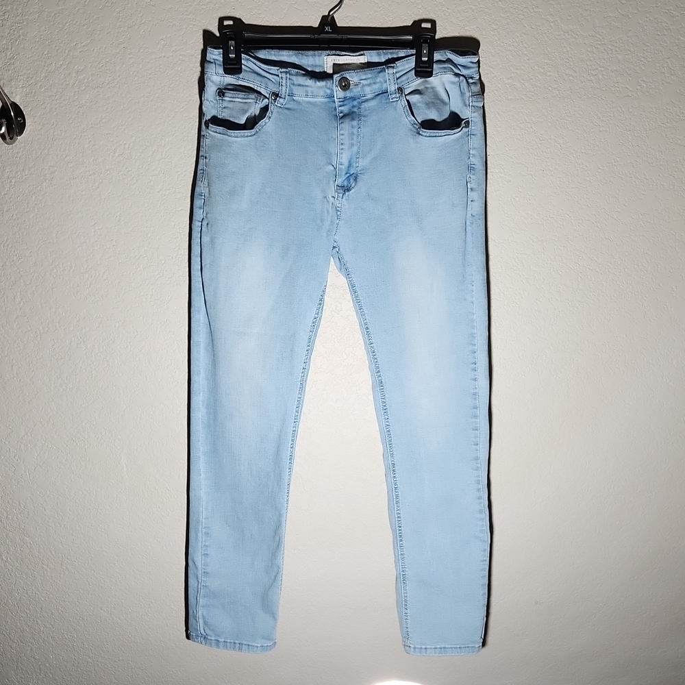 Free Plant Jeans Womens Size 34 Denim flaws puckering